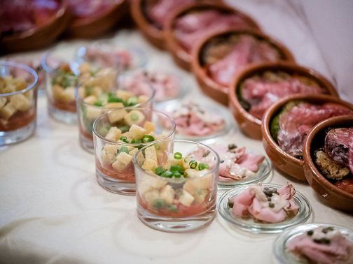 Buffet Eventlocation Malteser Komturei