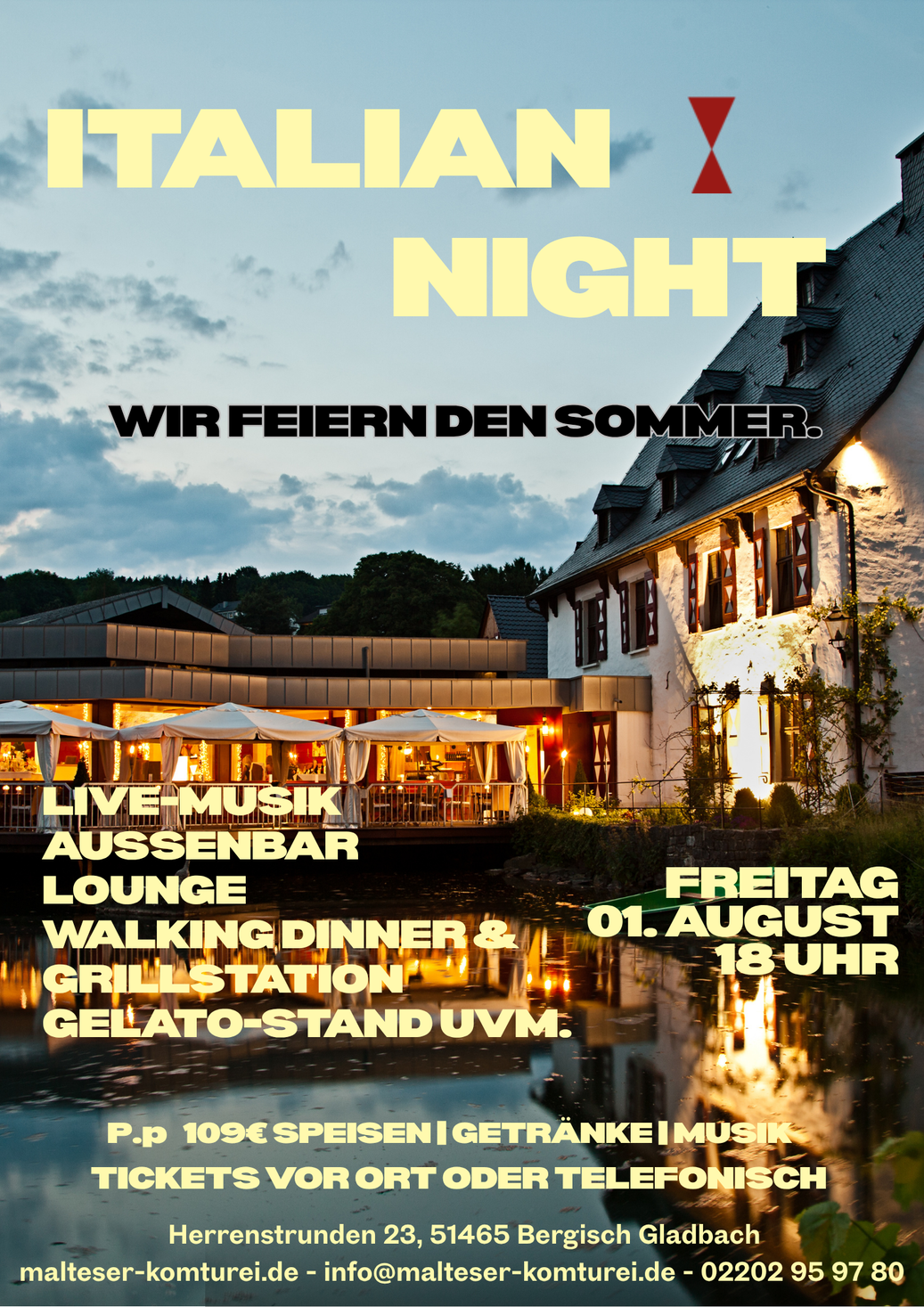 Infozettel für die Italien-Night